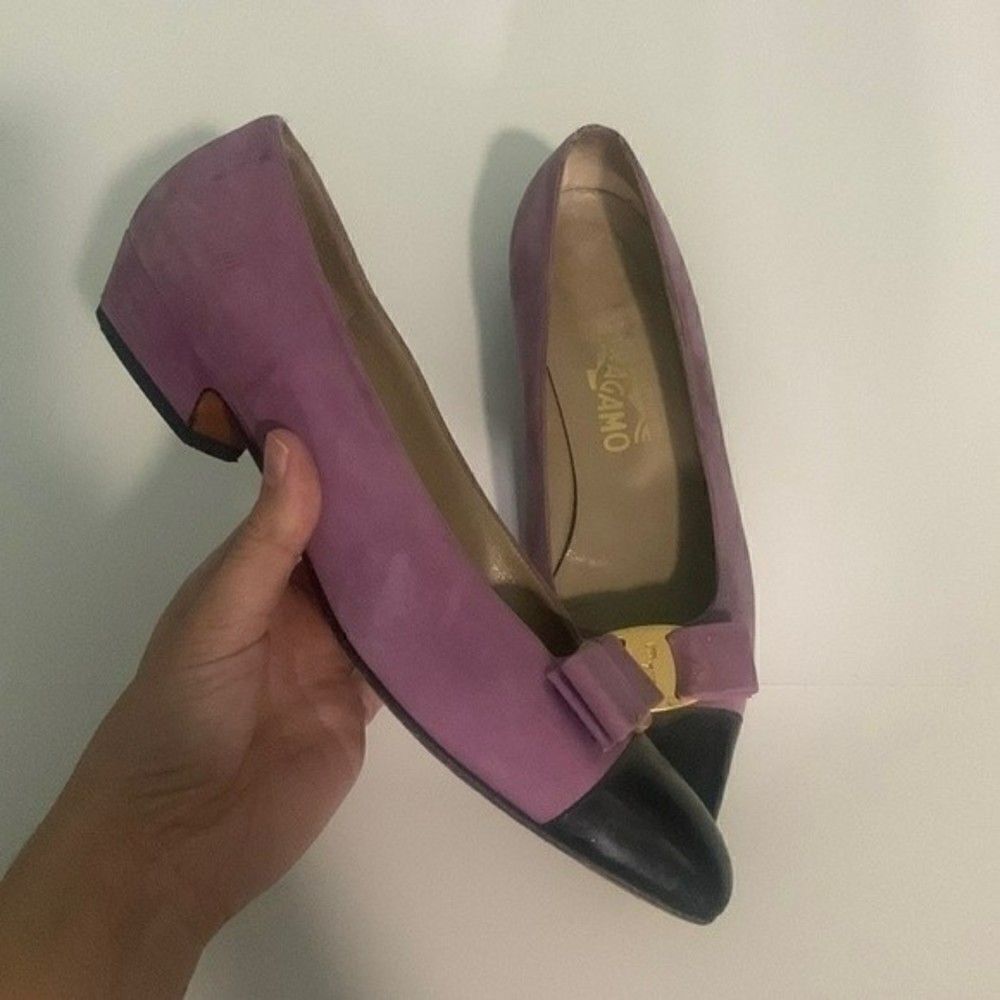 Salvatore Ferragamo suede shoes